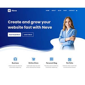 Image of Neve Media website