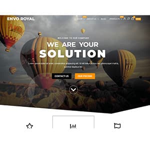 Image of Envo Royal website